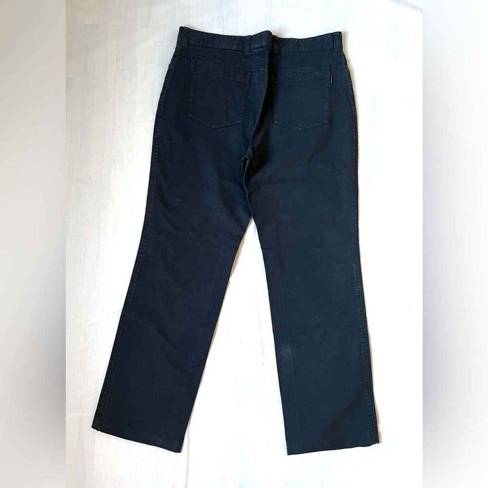CERRUTI 1881 black Straight Pants washed Casual Mens size 56 waist 38